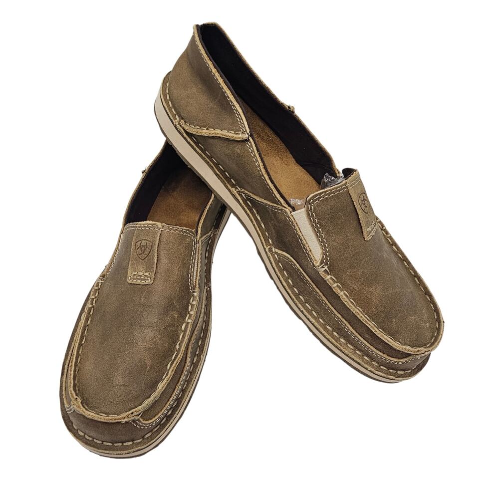 Ariat Cruiser Moc Toe Slip-On Brown Bomber NWOT Women's 9.5